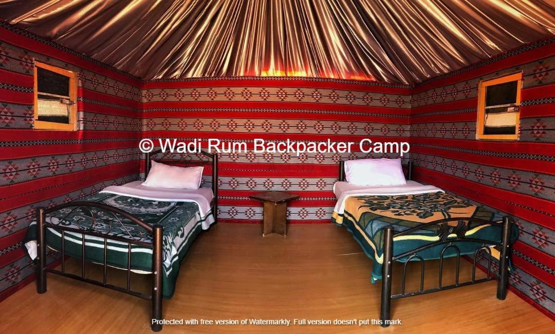 Wadi Rum Backpacker Camp エクステリア 写真