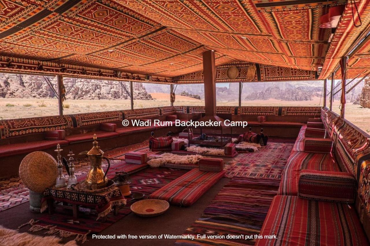 Wadi Rum Backpacker Camp エクステリア 写真