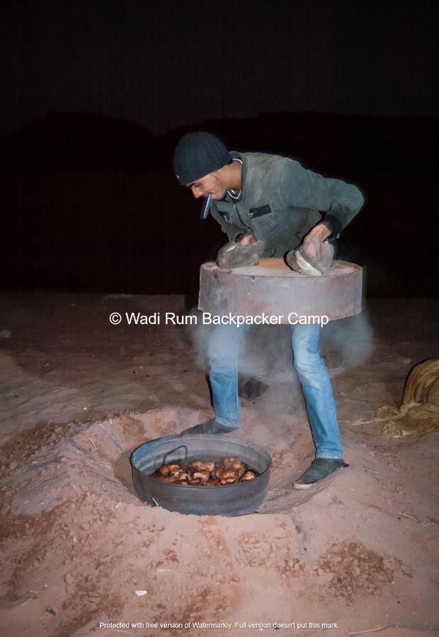 Wadi Rum Backpacker Camp エクステリア 写真