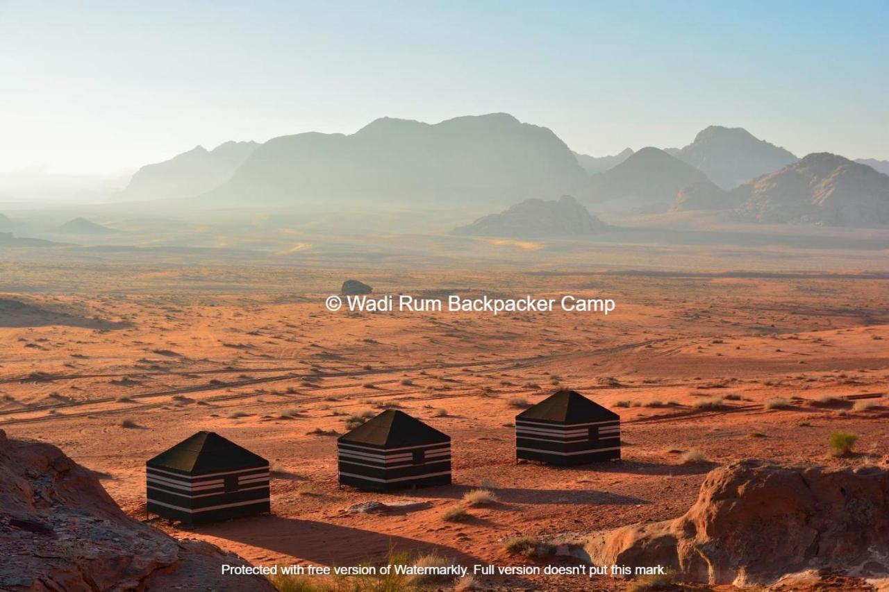 Wadi Rum Backpacker Camp エクステリア 写真